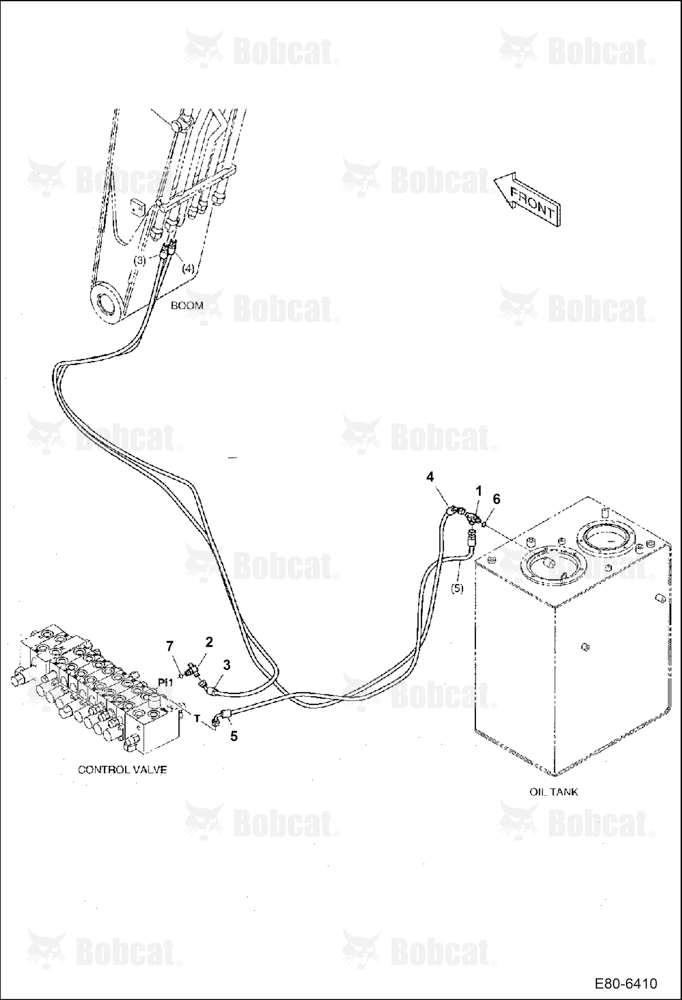 Hydraulic Pilot Circuitry (W/Arm Load Holding Valve)
