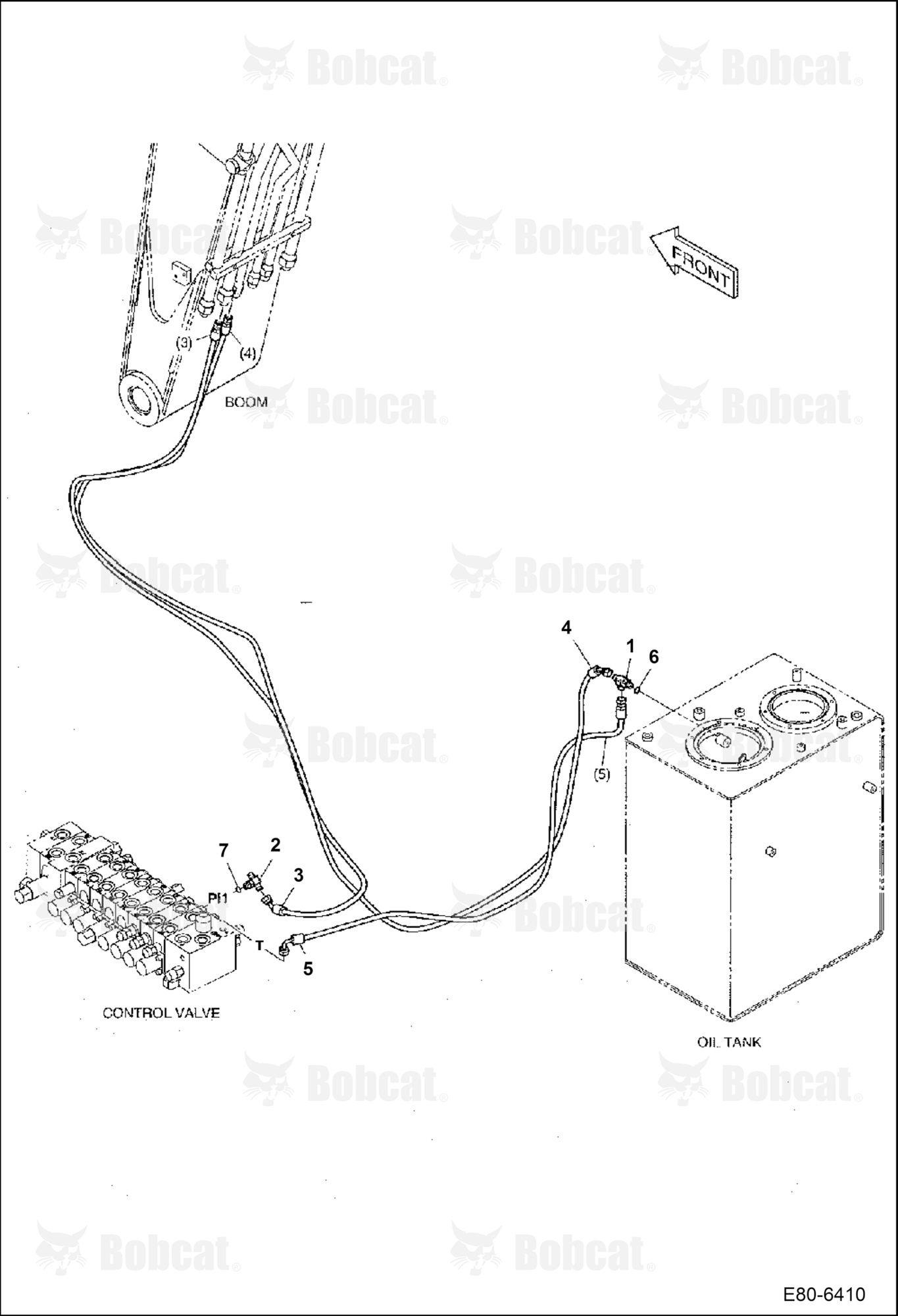 Hydraulic Pilot Circuitry (W/Arm Load Holding Valve)