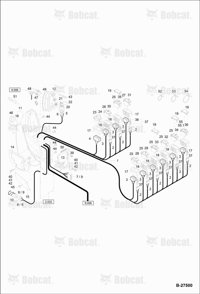 Electric Installation - Dash Console 120000A96 - 120000A2841