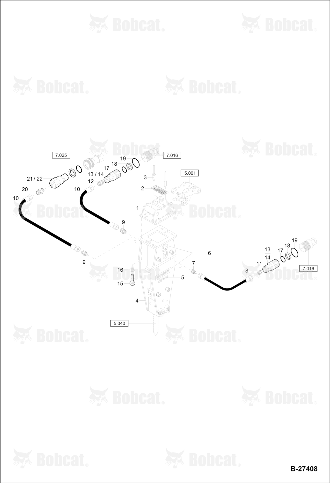 Hydraulic Hammer With Hydraulic Installation (SH 140)