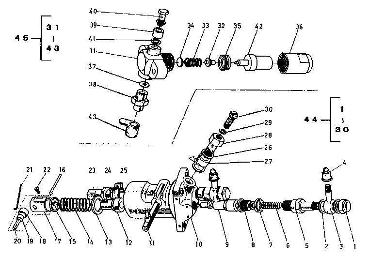 Fuel Injection Pump And Nozzle Holder