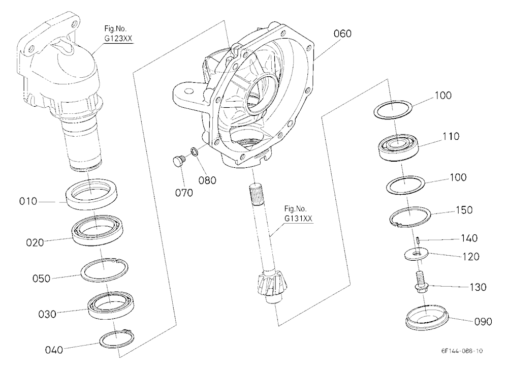 Axle Case (Left)