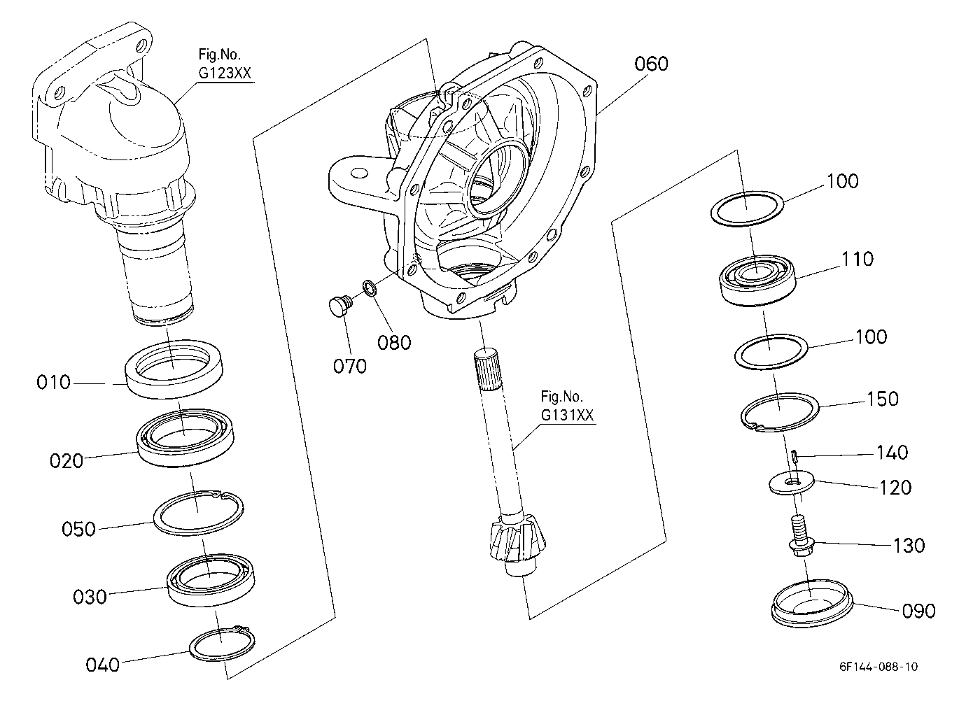 Axle Case (Left)