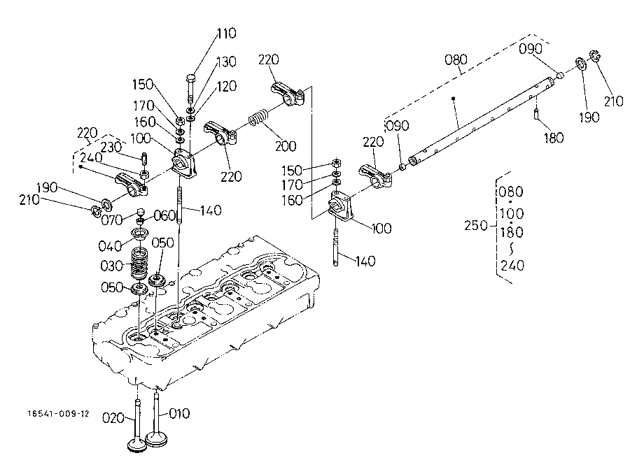 Valve And Rocker Arm