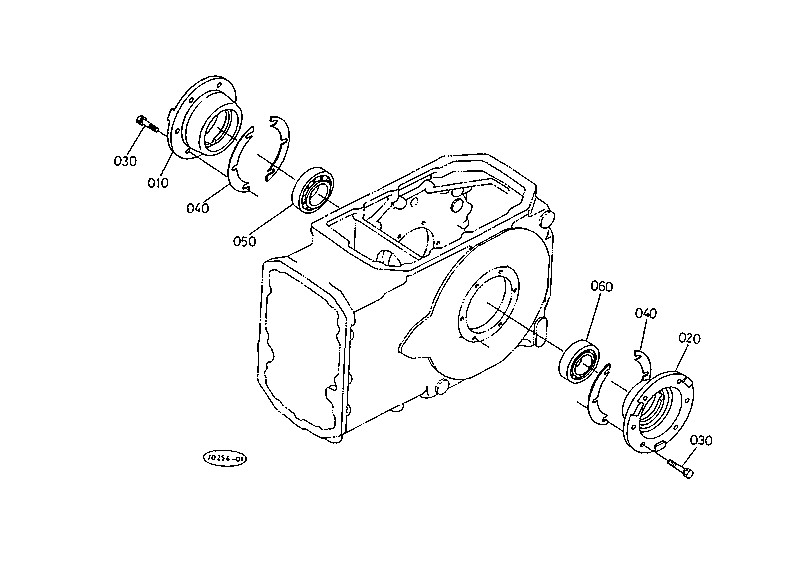 Diff Bearing Support