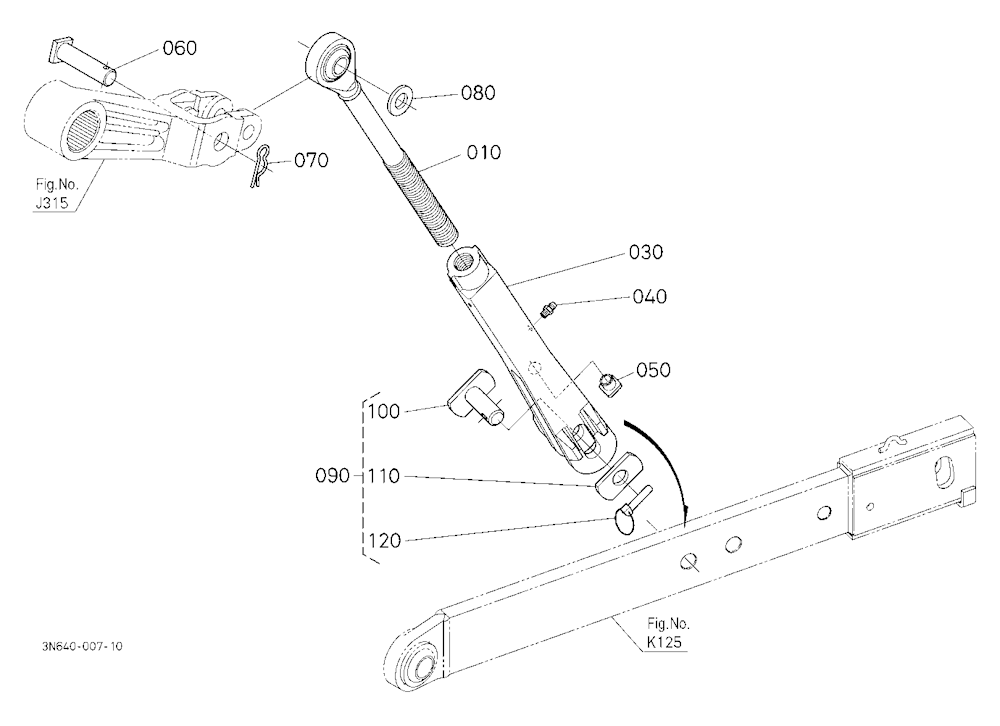 Lift Rod Lh