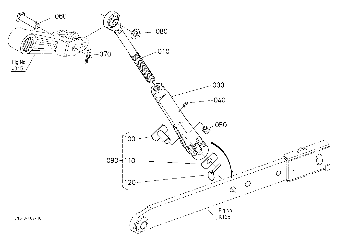 Lift Rod Lh