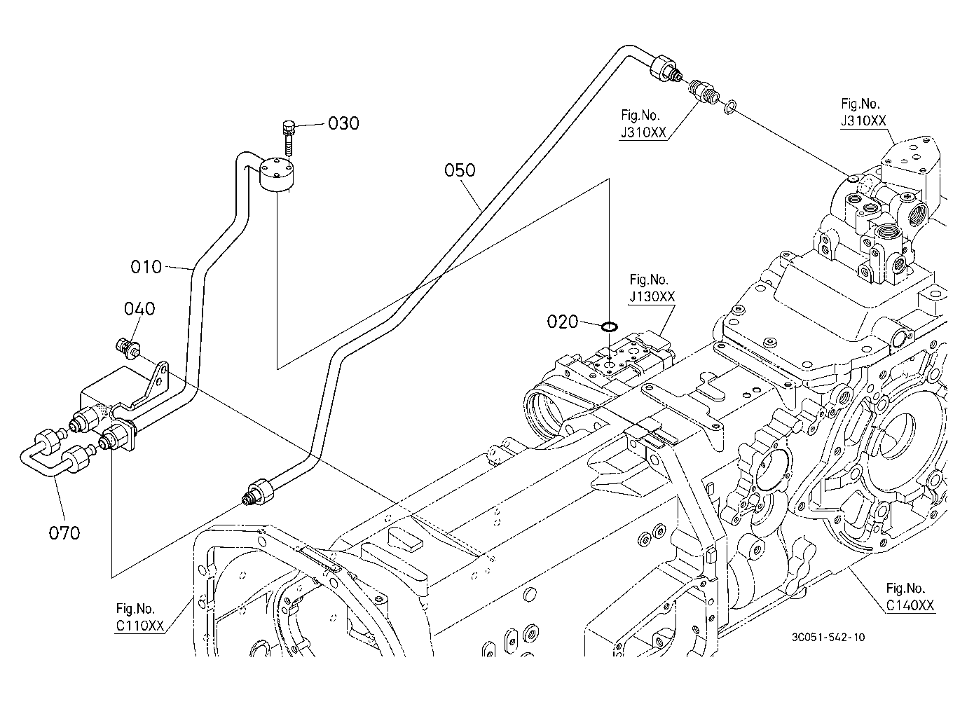 Hydraulic Pipe (Delivery) [New]