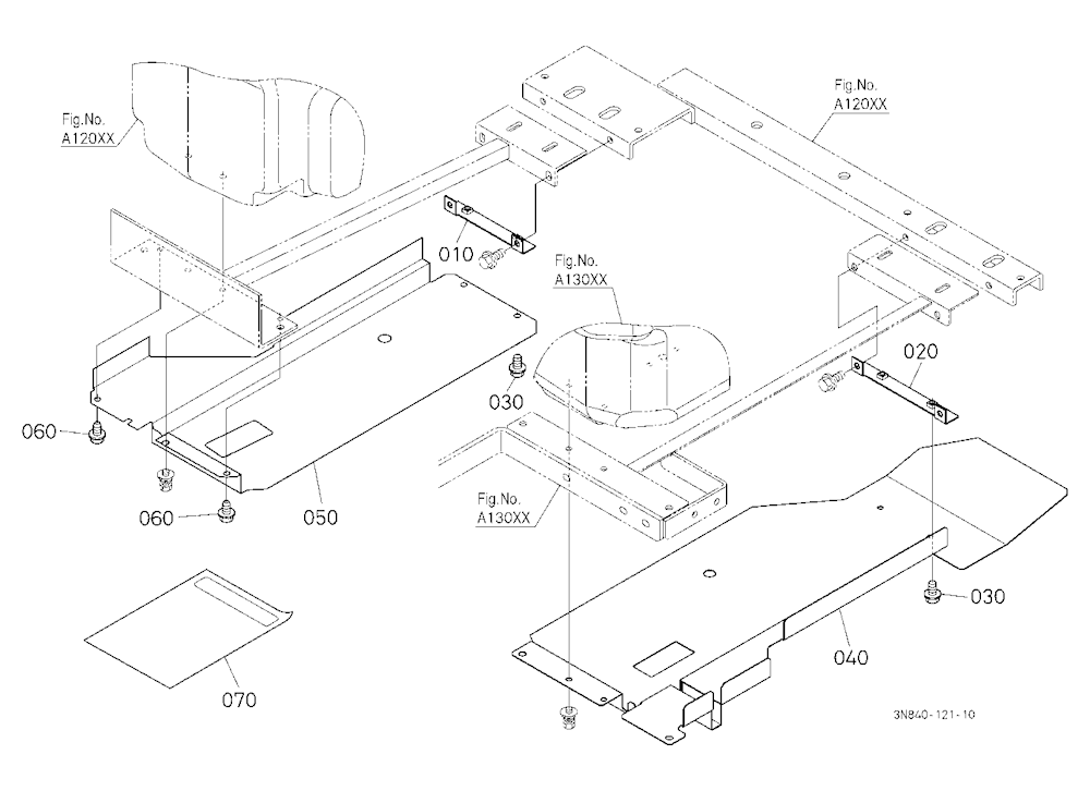 Fuel Tank Cover Kit (W/G No.M6942) [Option]