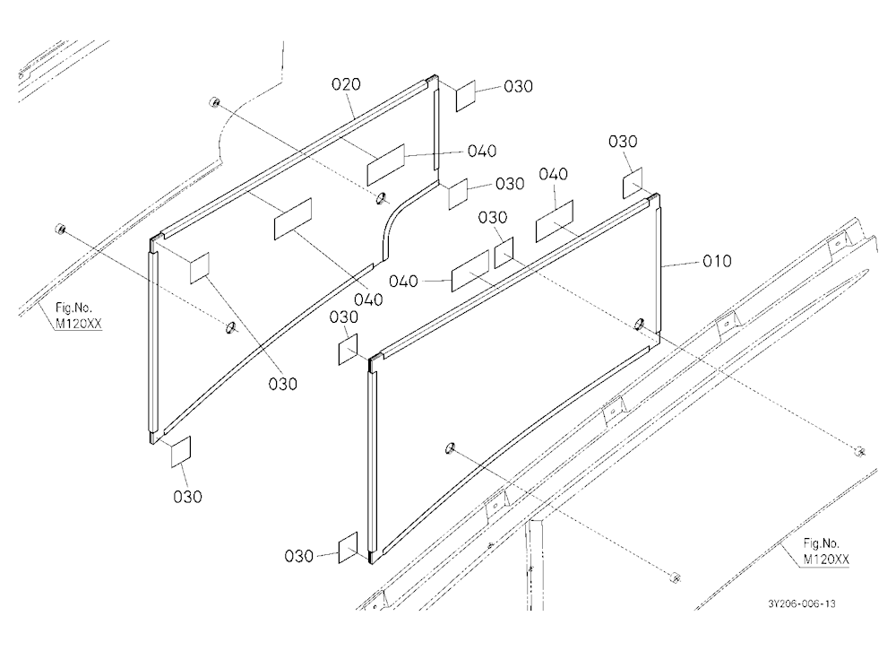 Hood (Bonnet) (Sound Absorber/Insulator) [New]