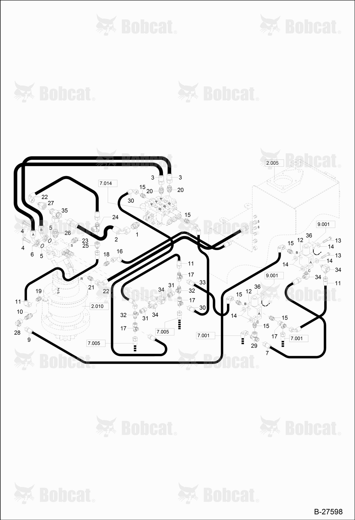 Hydraulic Installation (SLEW EQUIPMENT)