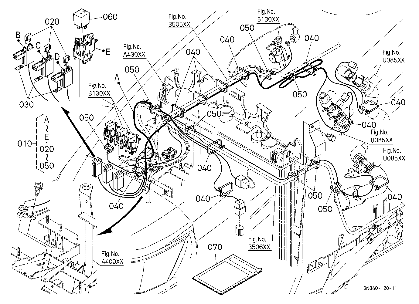 Heater Kit (Ccv Heater Harness) (W/G No.M3143) [Op