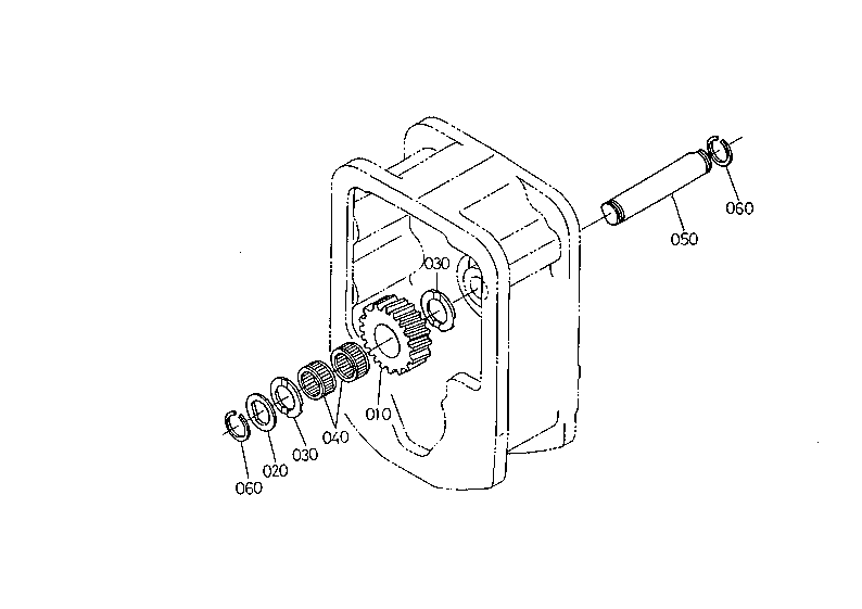 Back Idle Shaft