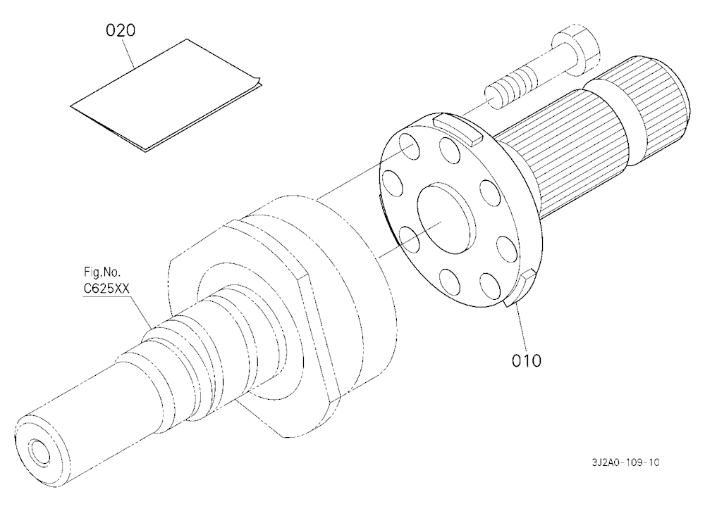 Pto Kit (20 Splines) (W/G No.M3971) [Option]