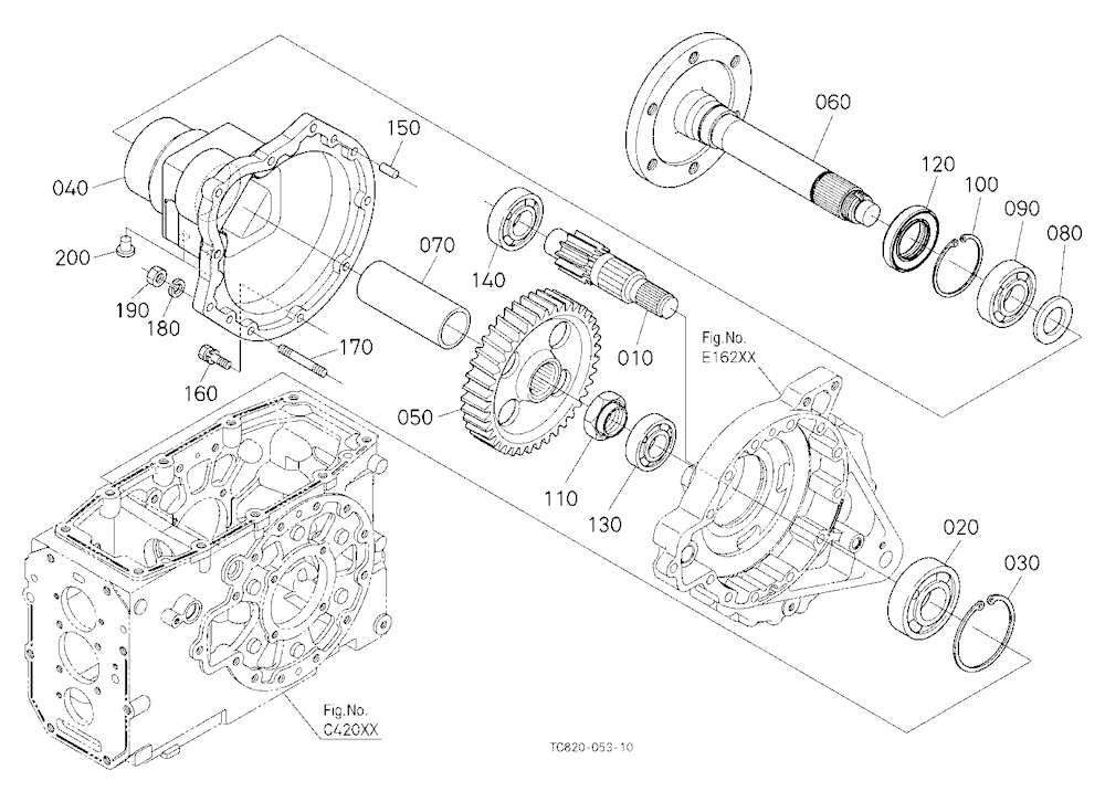 Rear Axle Rh
