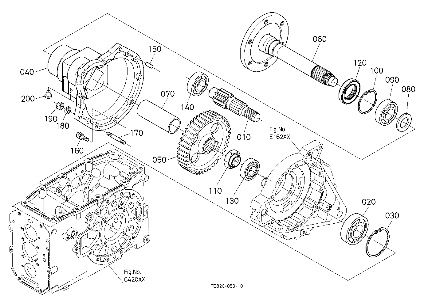Rear Axle Rh