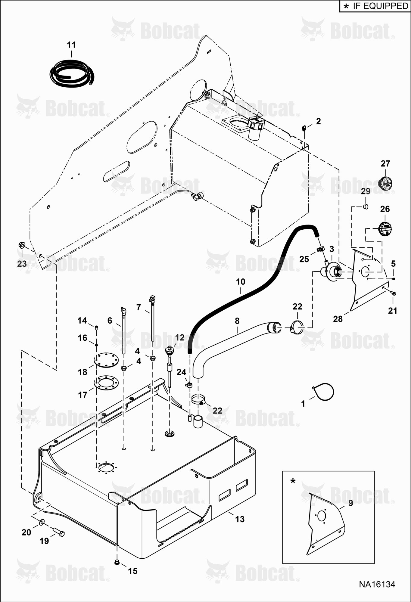 Fuel Tank (W/Top Cover Plate)