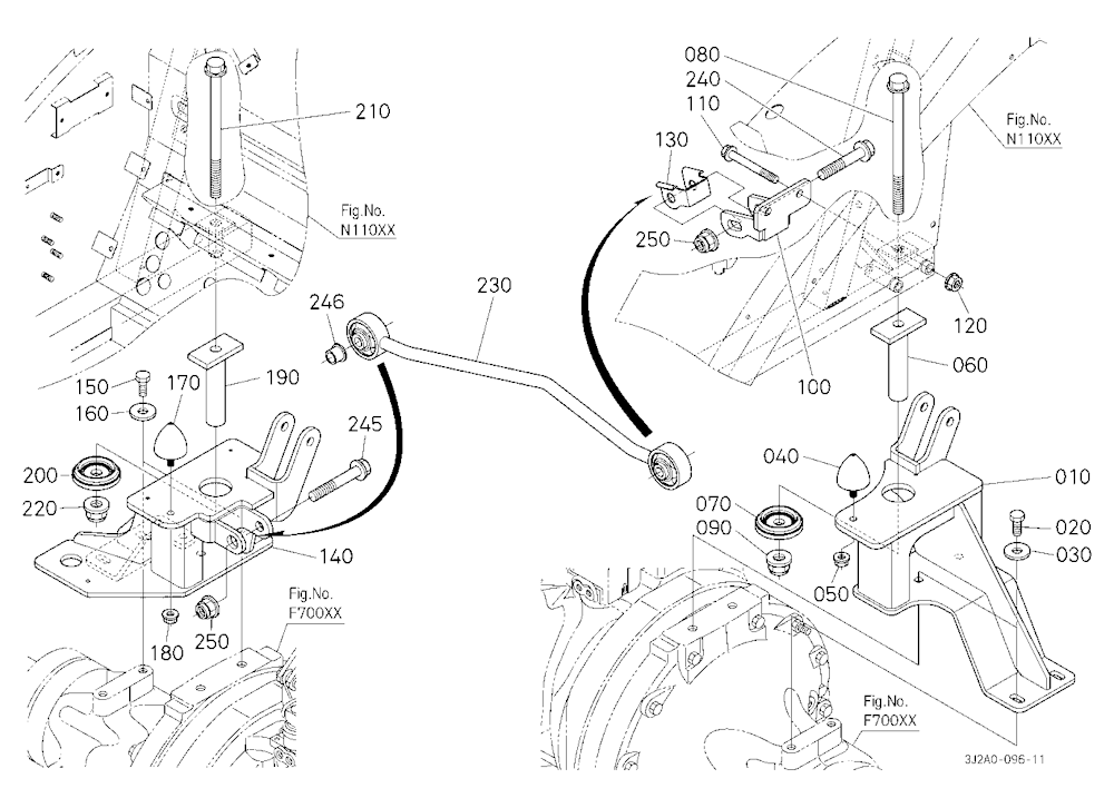 Cab Bracket Rear [Suspension Type]