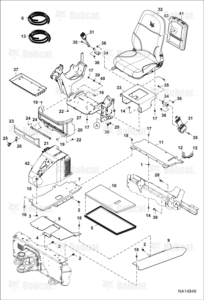Operator Area & Seat (Floor)