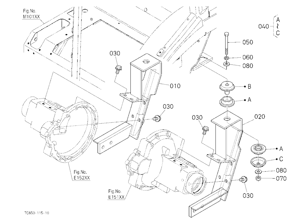 Cab Bracket Rear