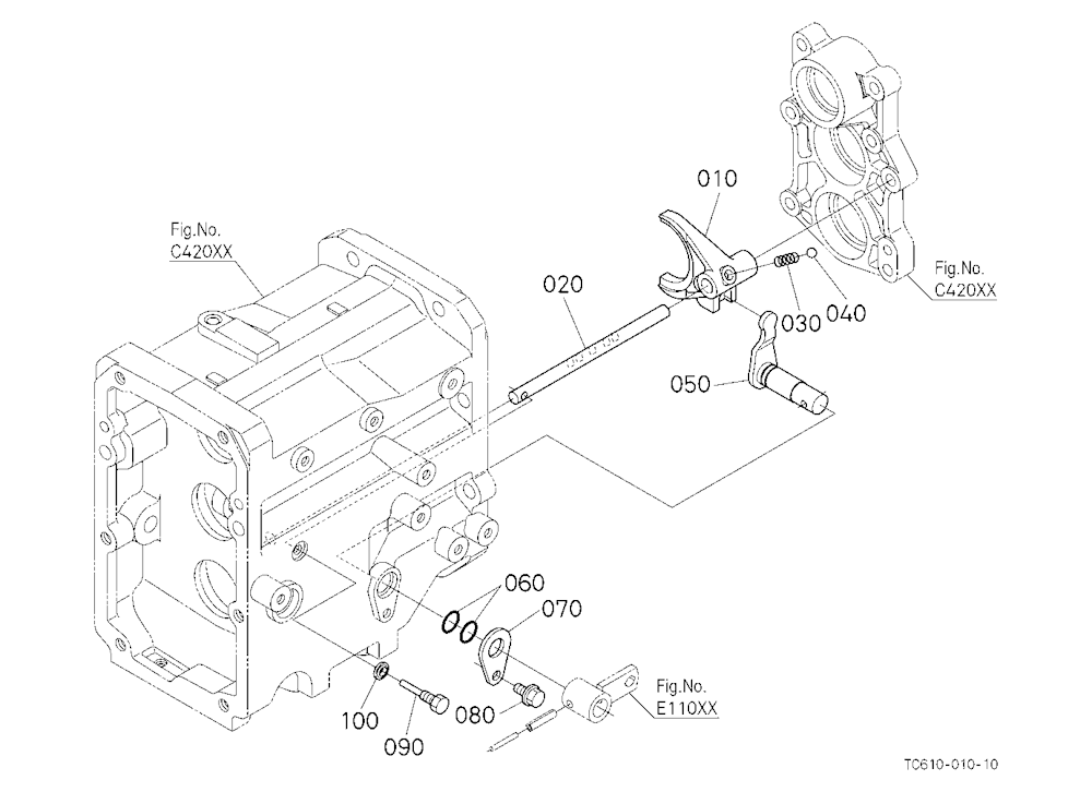 Range Shift Fork