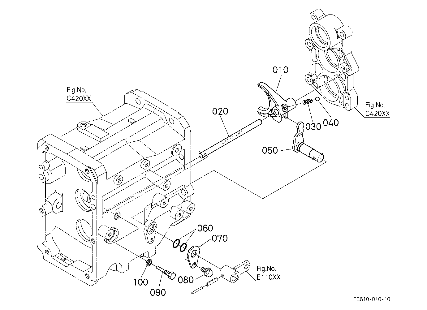 Range Shift Fork
