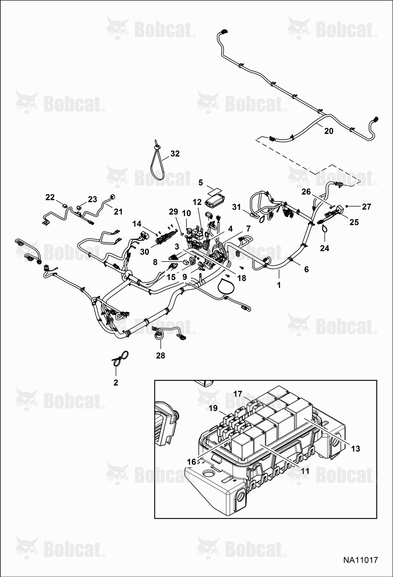 ELECTRICAL, Harness (W/Cab)