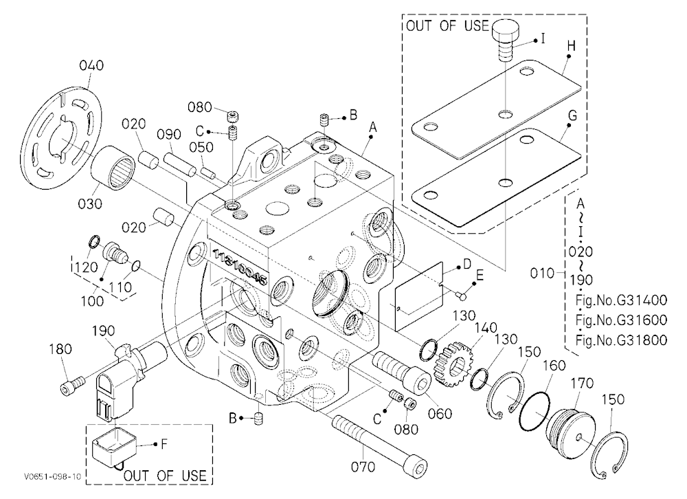 Hst Motor (Cylinder) [Component Parts]