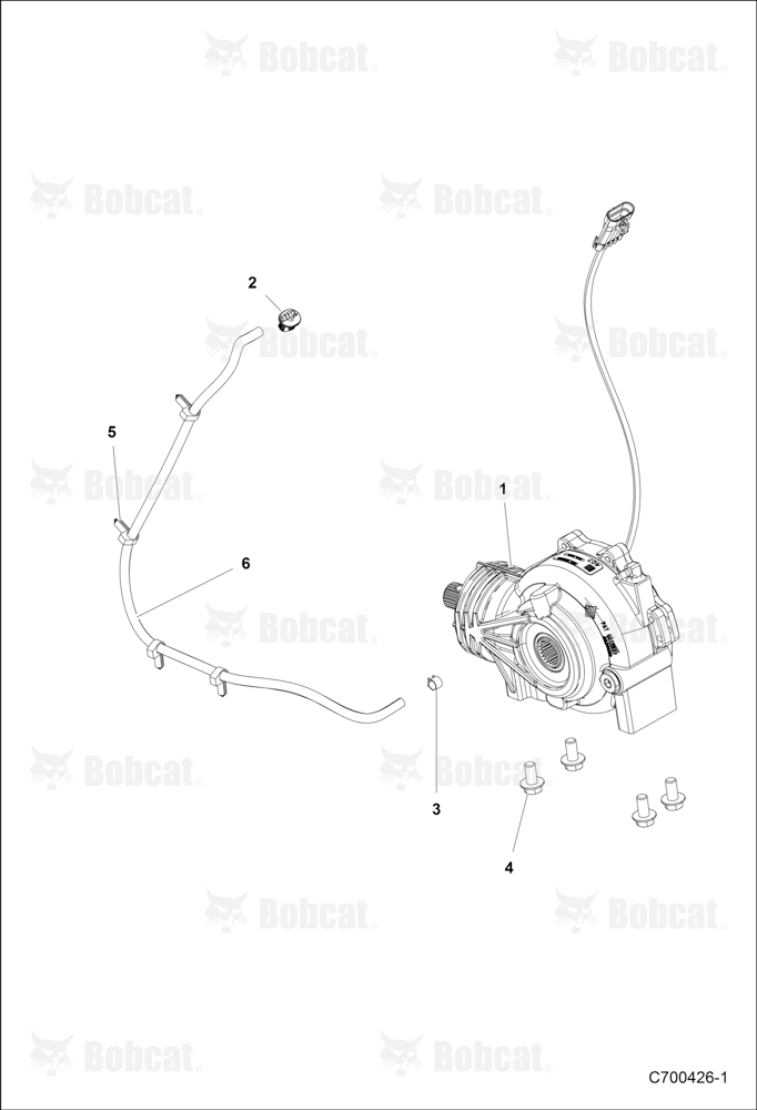 Drive TRAIN, Front Gearcase Mounting