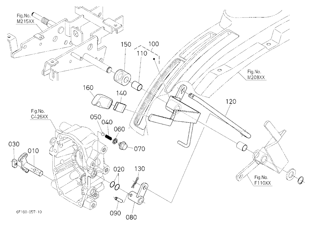 Pto Gear Shift Lever [Ca]