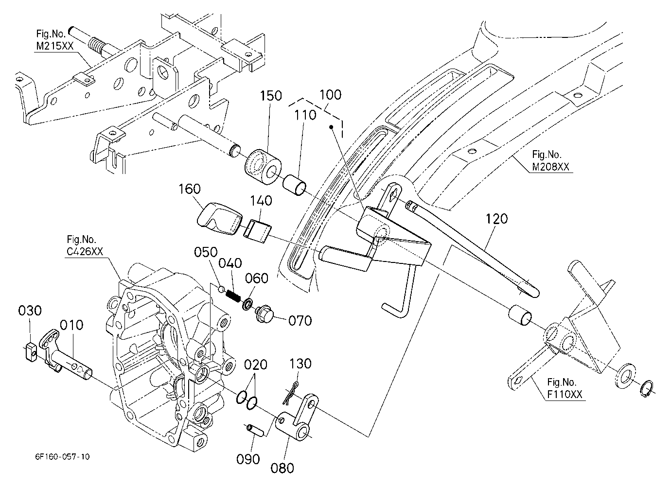 Pto Gear Shift Lever [Ca]
