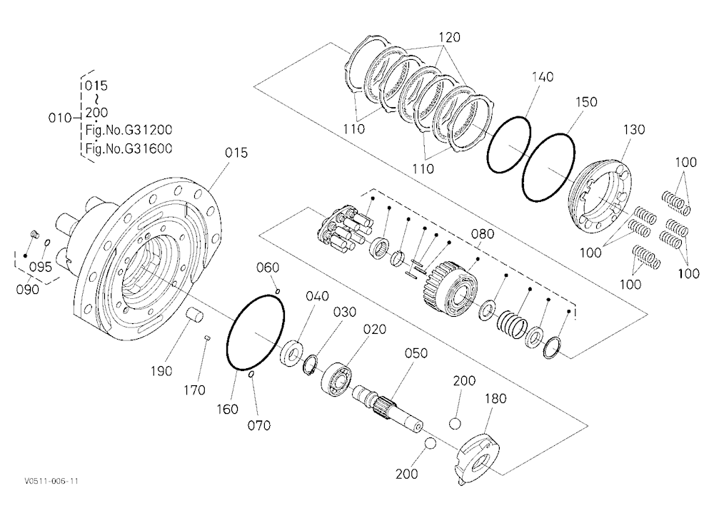 Hst Motor (2) (Component Parts)