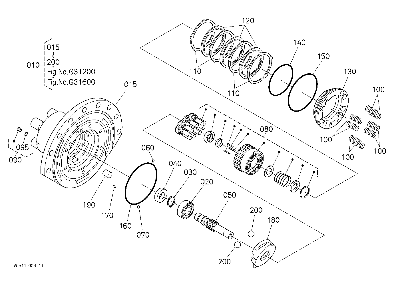 Hst Motor (2) (Component Parts)