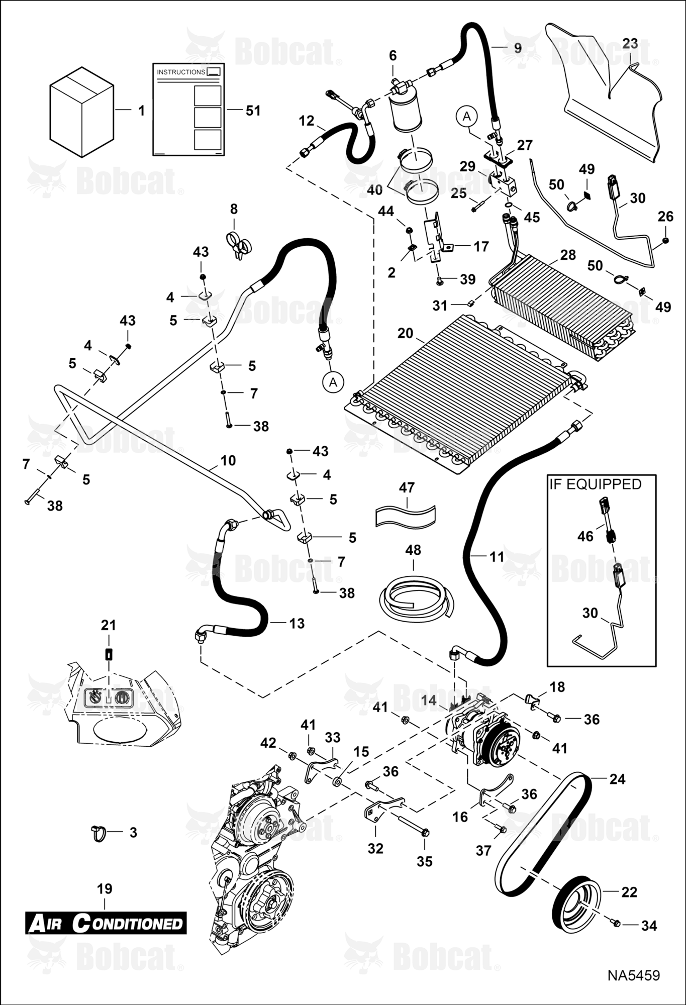 Heater & A/C (A/C Kit) (Plastic Housing)  ACS711001 - ACS711987, ACSL11001 - ACSL11593