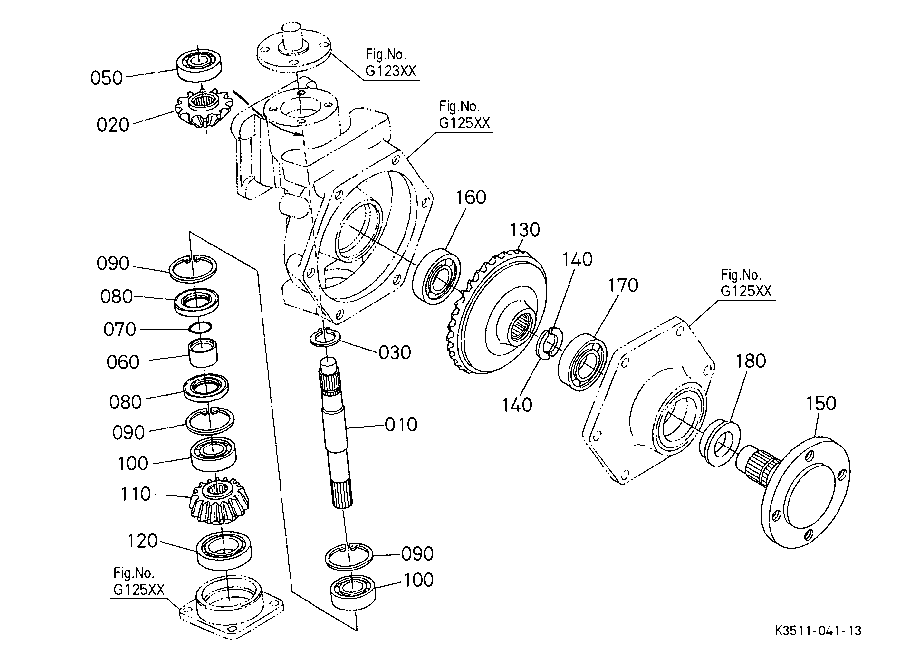 Bevel Gear Shaft