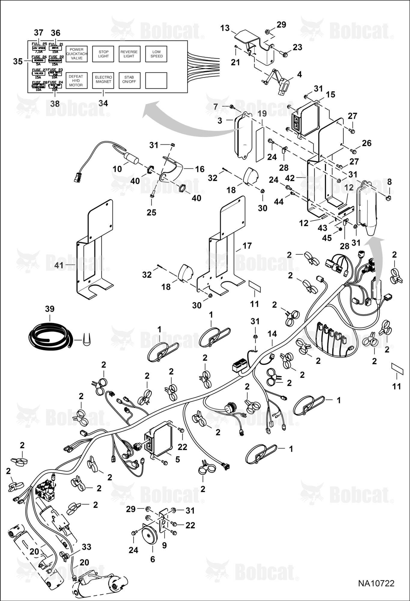 Frame Electrical Circuitry (Harness)