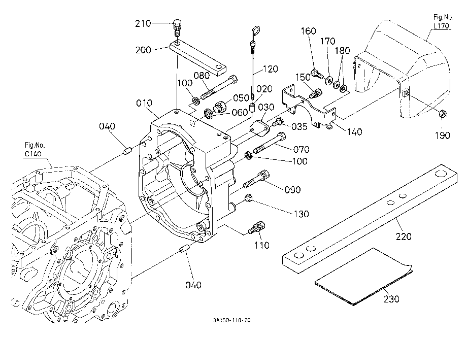 Pto(540/1000) Conversion Kit (Gear Case) [Cab Type