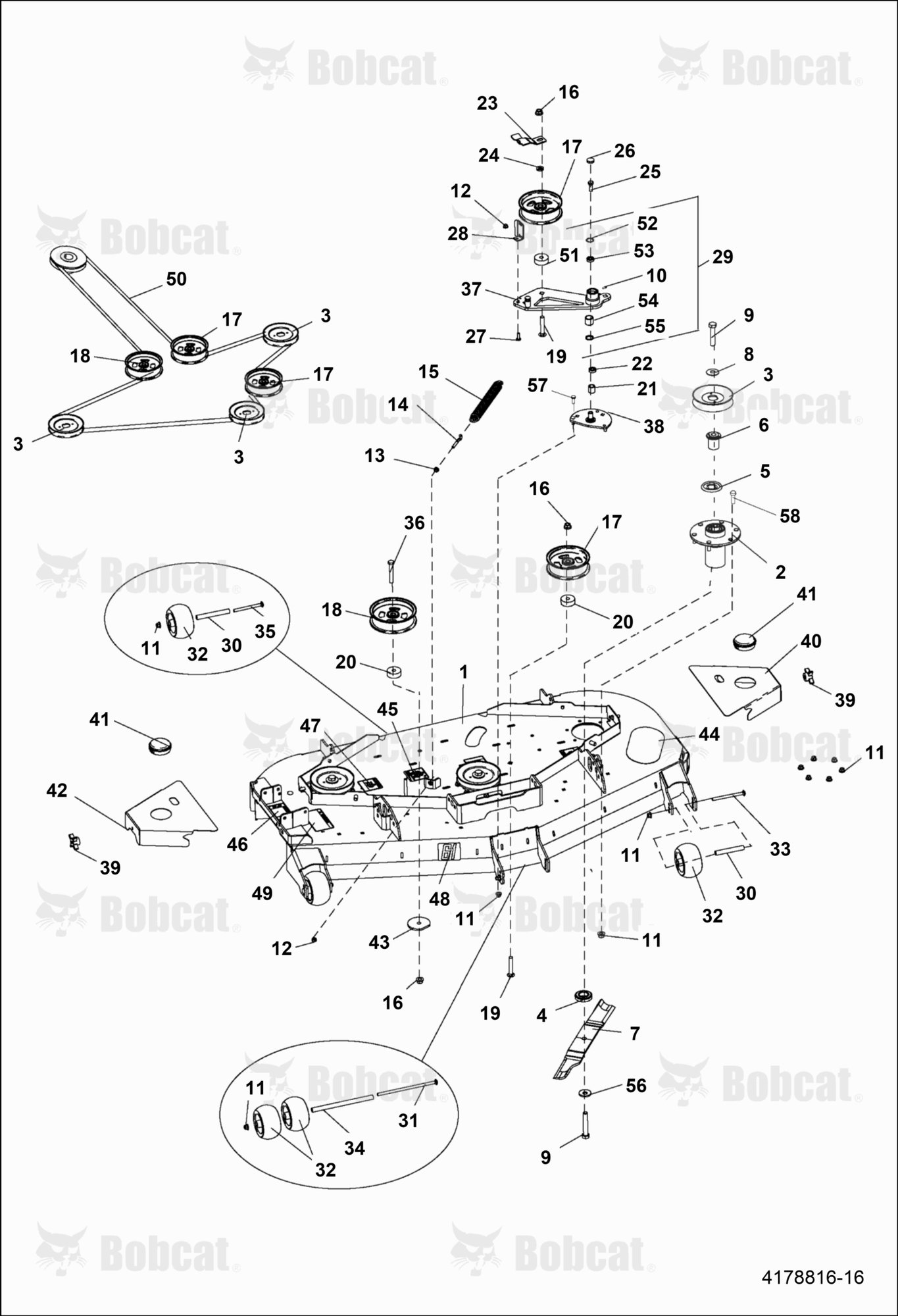 61" Side Discharge