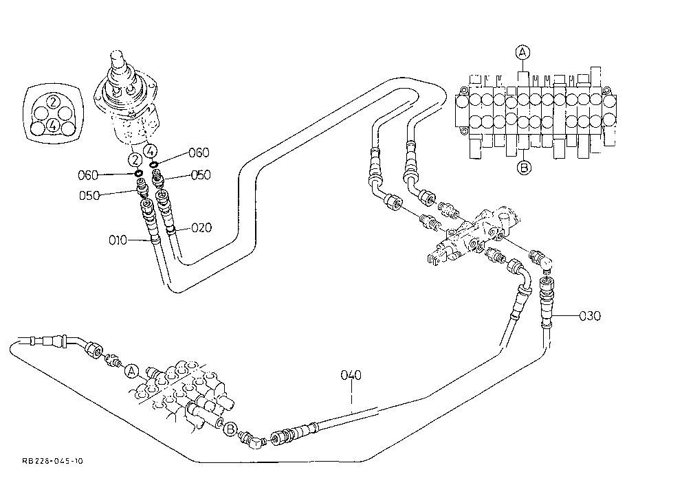 Oil Piping (Arm 1)