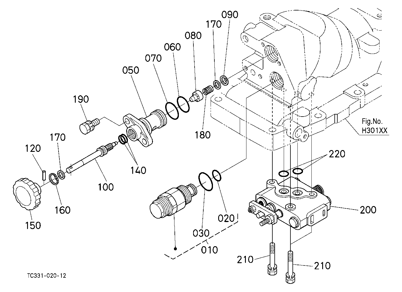 Control Valve [Component Parts] [Old]