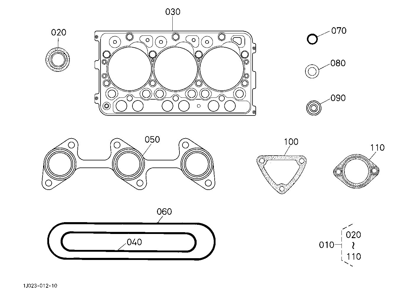 Upper Gasket Kit