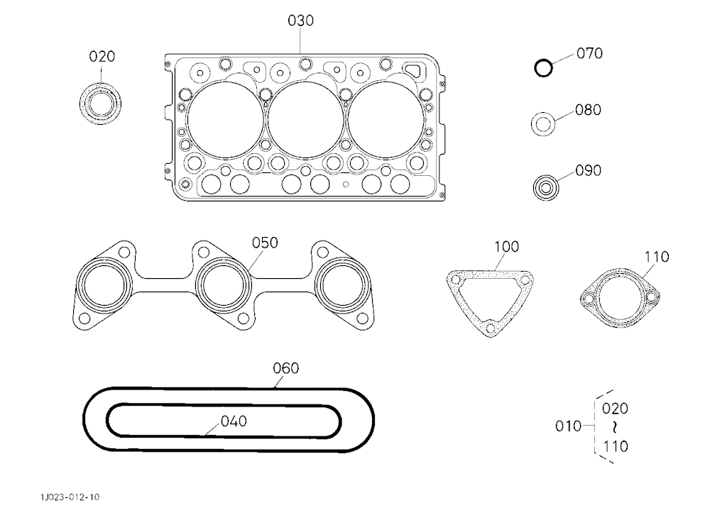 Upper Gasket Kit
