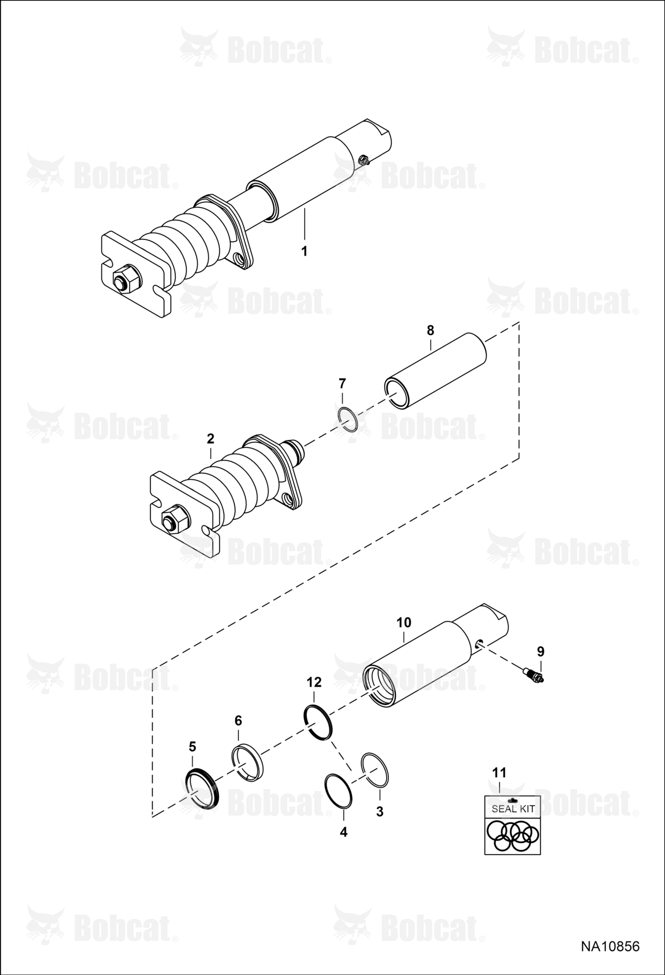 Track Tensioner (Single Grease Fitting)