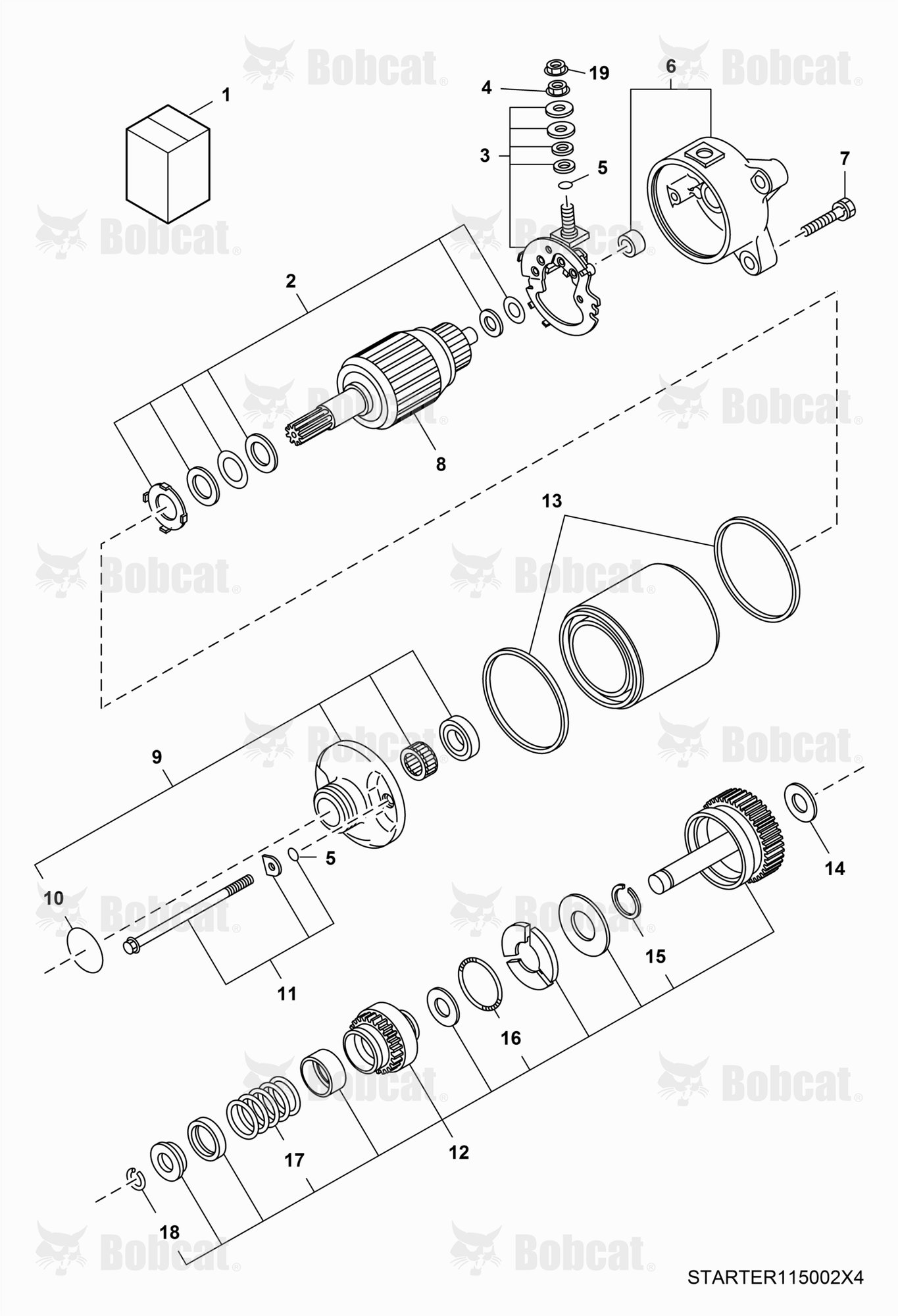 ENGINE, Starting Motor