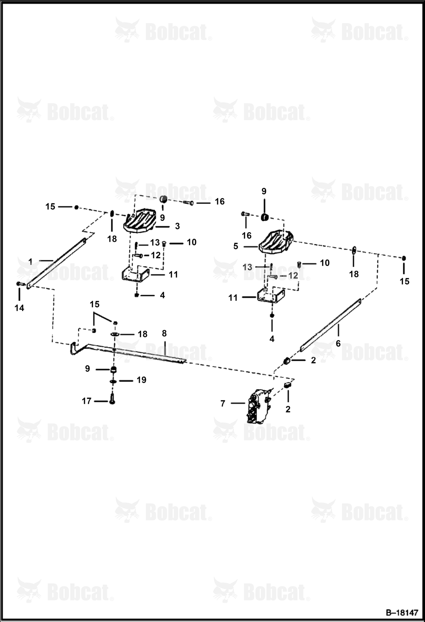 Control Pedals  501411001 - 501412999