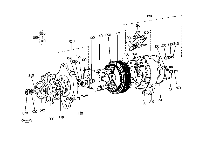 Dynamo [Component Parts](Not For Reman Unit)