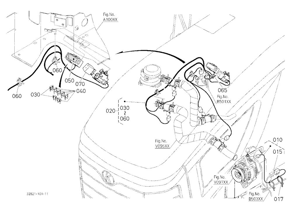 Heater Kit (Electrical Wiring) [Option]