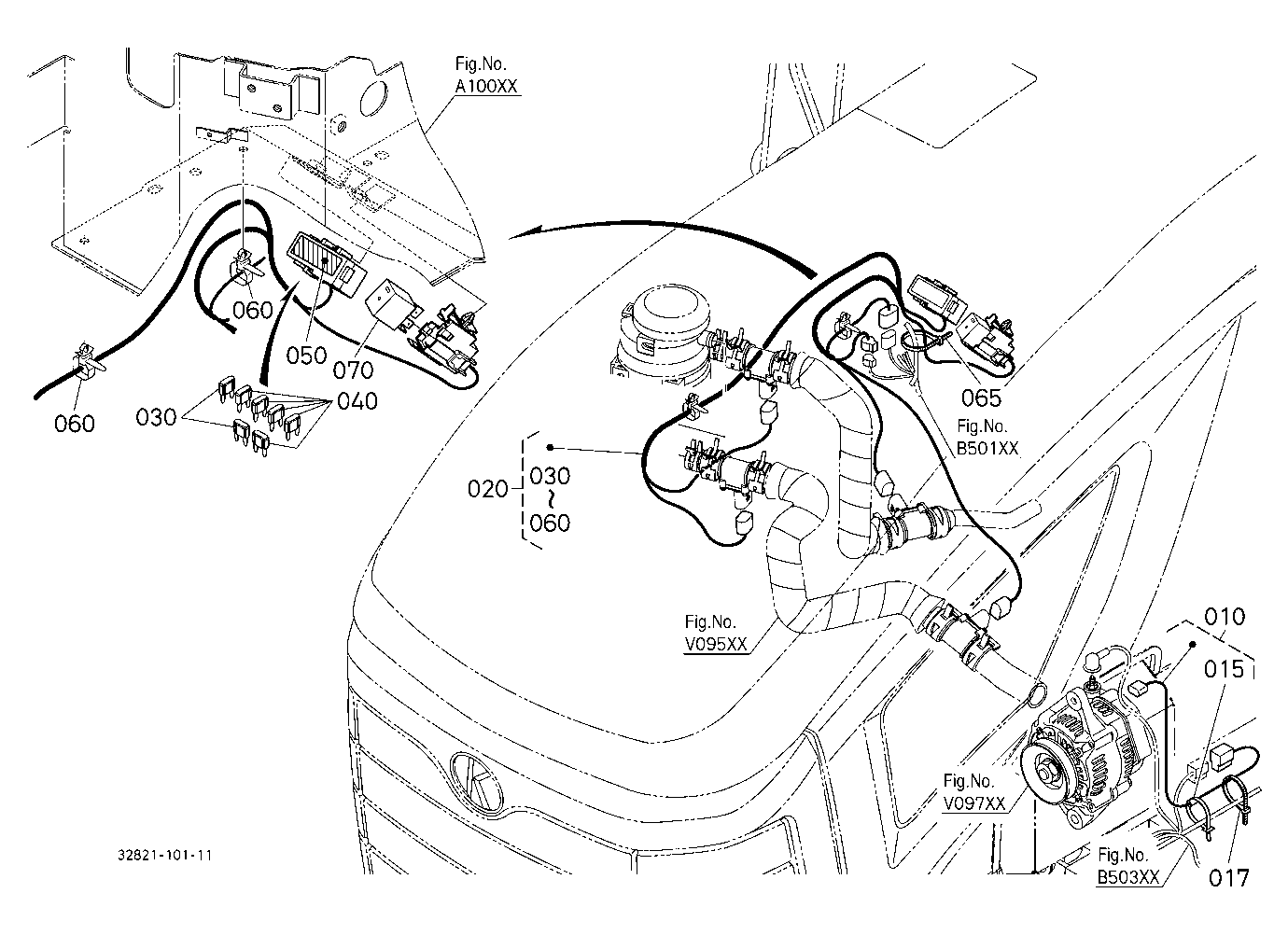 Heater Kit (Electrical Wiring) [Option]