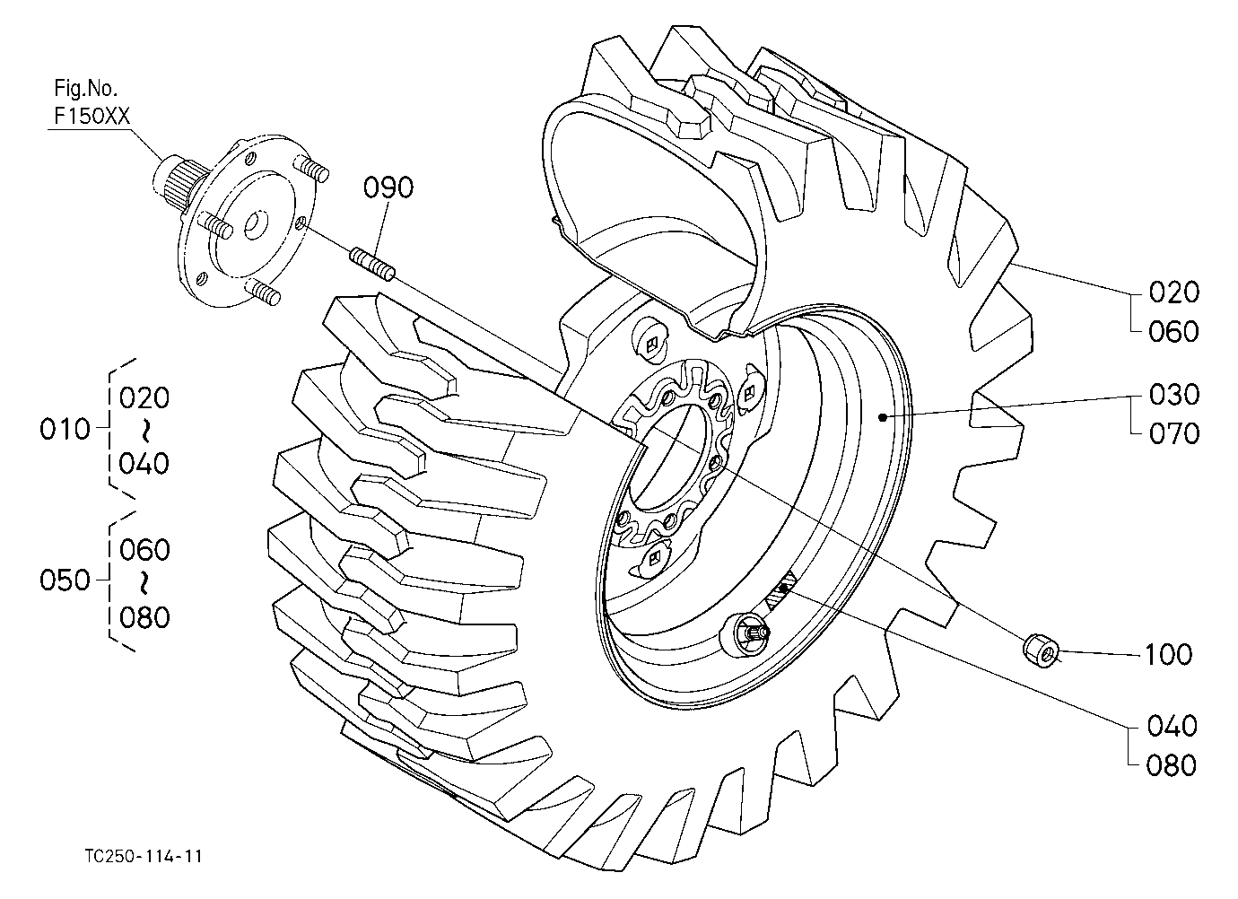 Front Wheel (12-16.5)