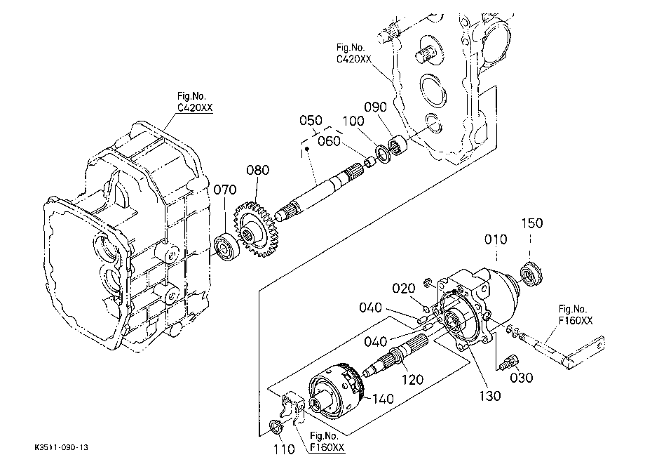 Rear Wheel Propeller Shaft